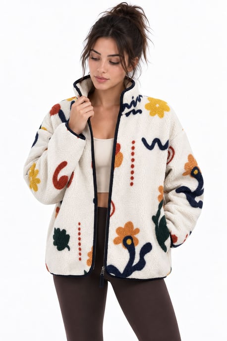Damen Baumwollmix Sweatshirt - Image 3
