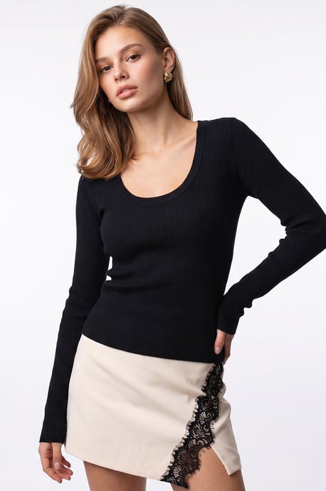 Damen Viskose-Kaschmir-Mix Pullover - Image 4
