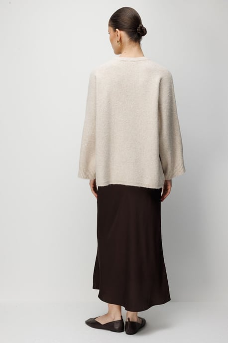 Damen Oversized Rundhalspullover - Image 6