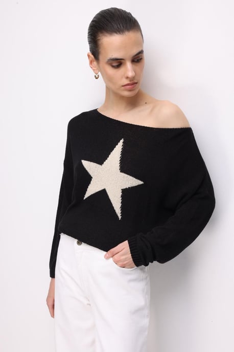 Damen Bootsausschnitt Pullover - Image 4