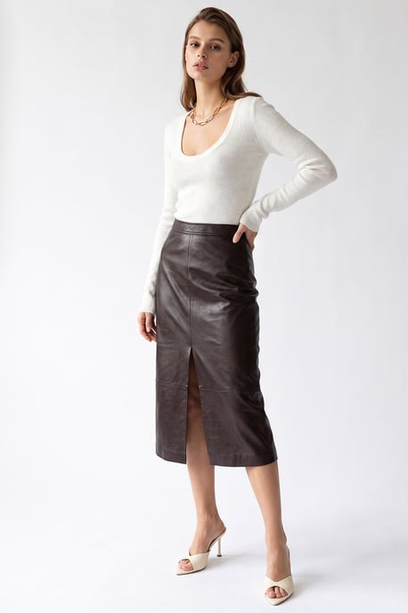 Damen Viskosemischung Kaschmirpullover - Image 2