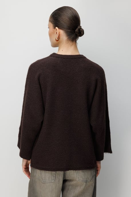 Damen Oversized Rundhals-Pullover - Image 5