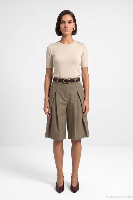 Damen maßgeschneiderte Pull-On Shorts - Image 4