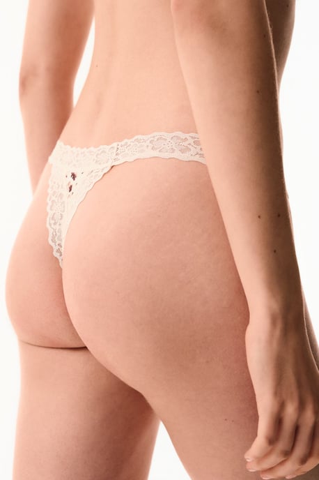 Entspannte Baumwoll-Blütenstrings - Image 2