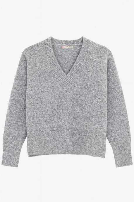 V-Ausschnitt Langarmpullover - Image 2