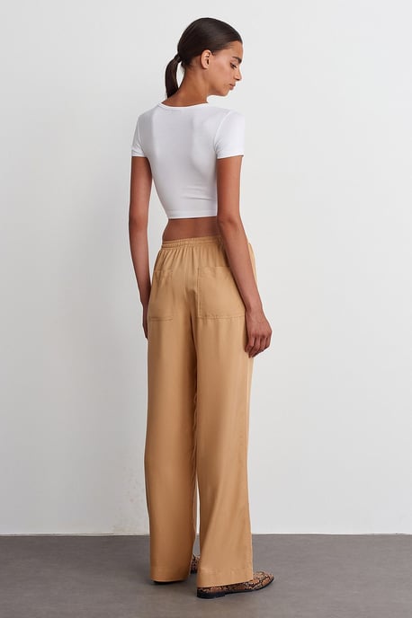 Damen Tencel Weite Hose - Image 3