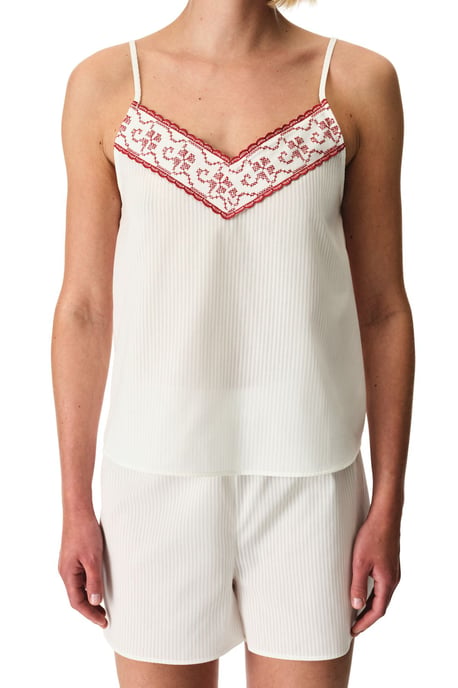 Off-White Wunderschönes Shorts Pyjama Set - Image 3
