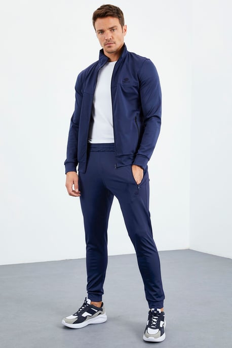Herren Scuba Strick Sweatshirt und Hosen Set - Image 1