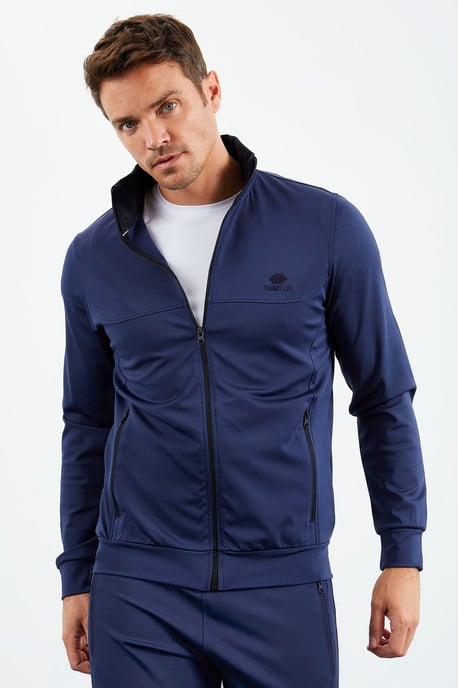 Herren Scuba Strick Sweatshirt und Hosen Set - Image 3