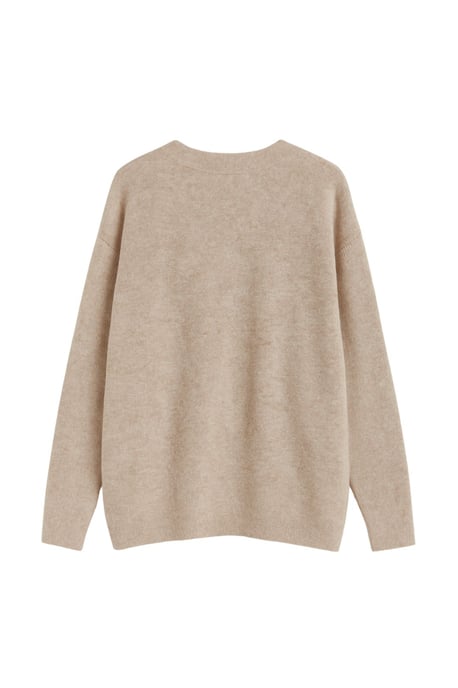 Übergroßer Strick-Cardigan mit Herzdetail - Image 2