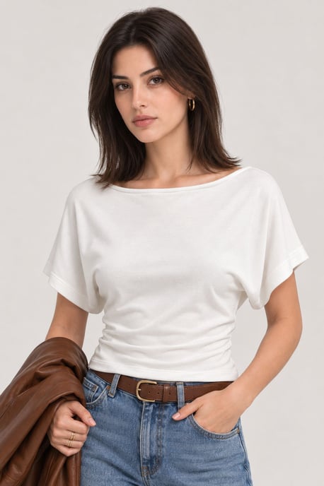 Damen Baumwollbluse - Image 1