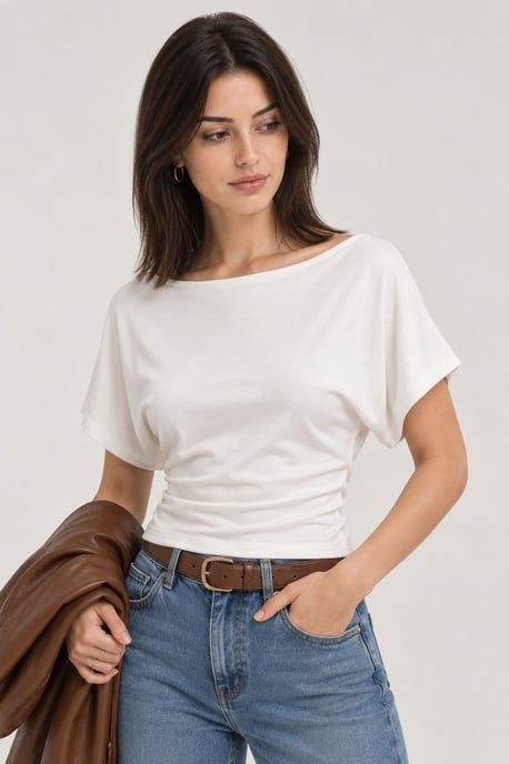 Damen Baumwollbluse - Image 2