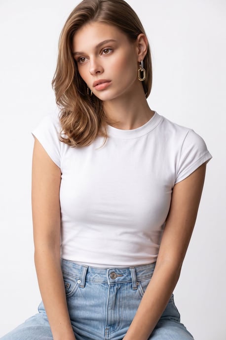 Damen Baumwollbluse - Image 2