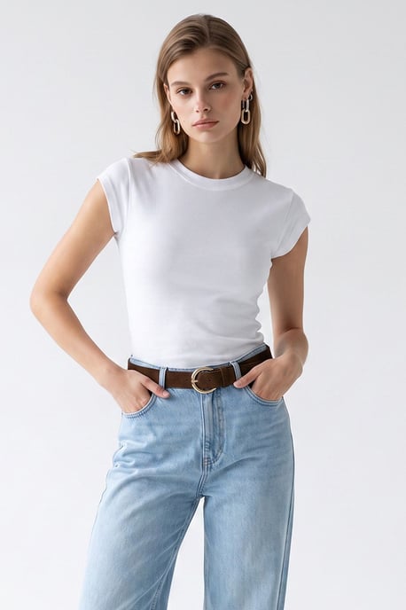 Damen Baumwollbluse - Image 4