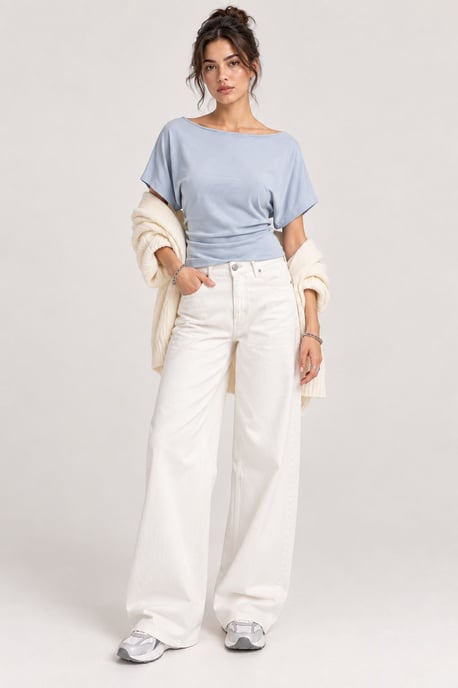Damen Baumwollbluse - Image 3