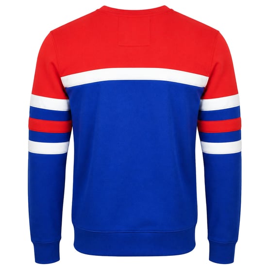 Mitchell & Ness NBA Philadelphia 76ers Head Coach Herren Blaues Sweatshirt - Image 2