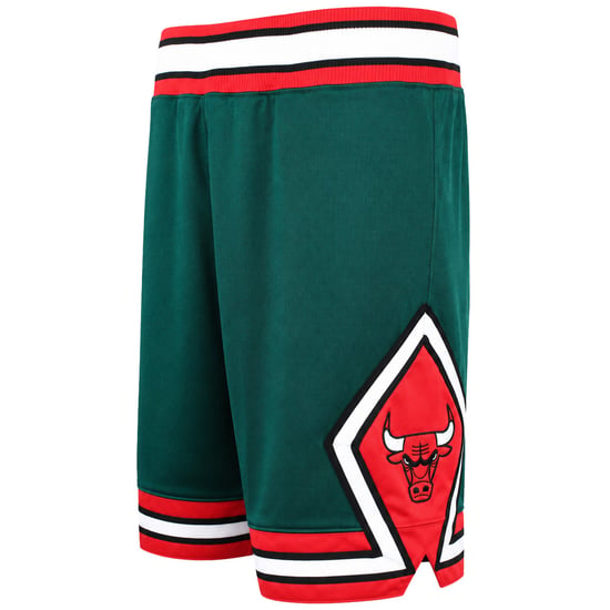 Mitchell & Ness NBA Chicago Bulls Green Week 2008-09 Herren Shorts - Image 3