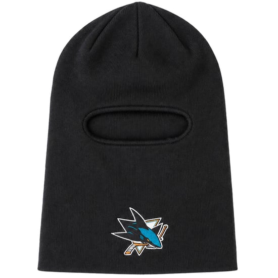 Mitchell & Ness NHL San Jose Sharks Tailgate schwarze Balaclava - Image 1