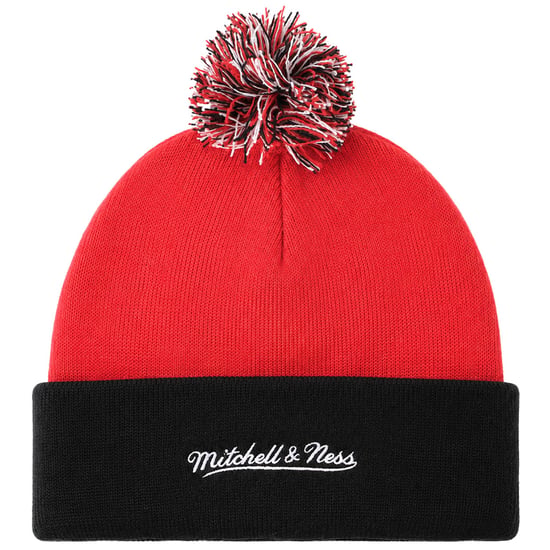 Mitchell & Ness NBA Chicago Bulls Double Take Strickmütze Rot - Image 2