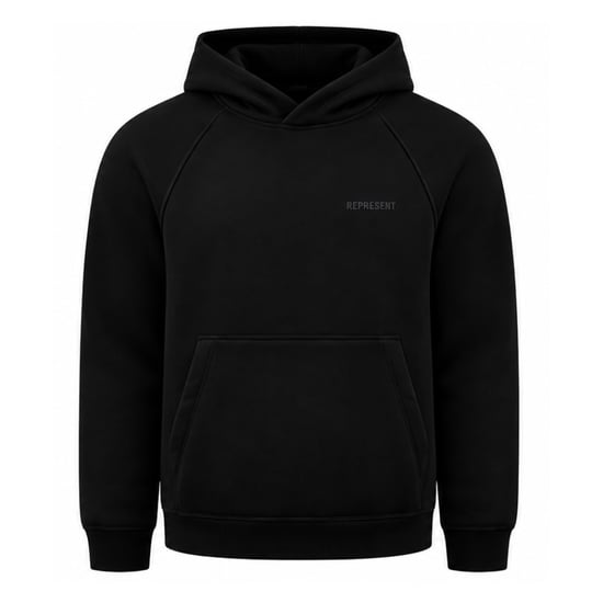 Represent 247 Foundation Herren Schwarzer Hoodie - Image 1