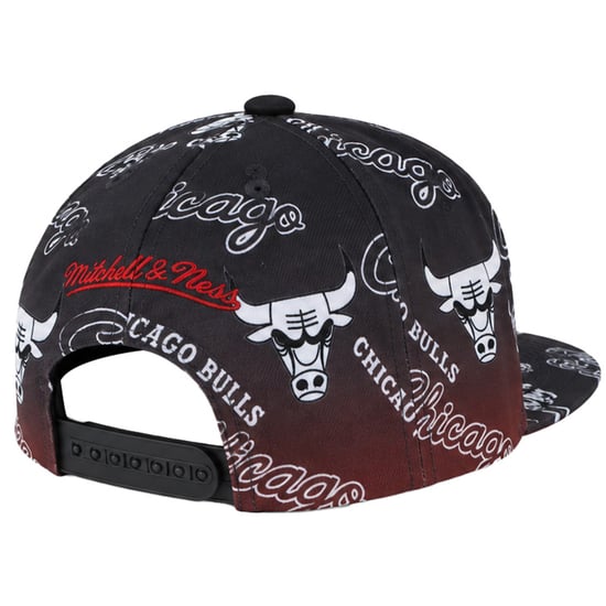 Mitchell & Ness NBA Chicago Bulls Destination Freizeit Schwarz Cap - Image 2