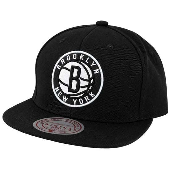 Mitchell & Ness NBA Brooklyn Nets Team Ground 2.0 Schwarze Mütze - Image 1