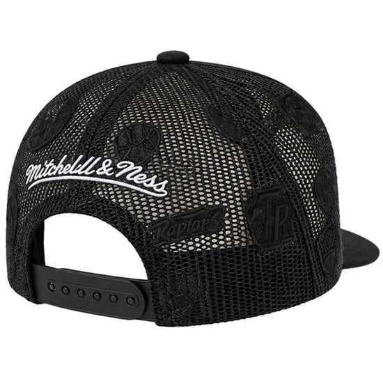 Mitchell & Ness NBA Toronto Raptors Monogram Schwarze Cap - Image 2