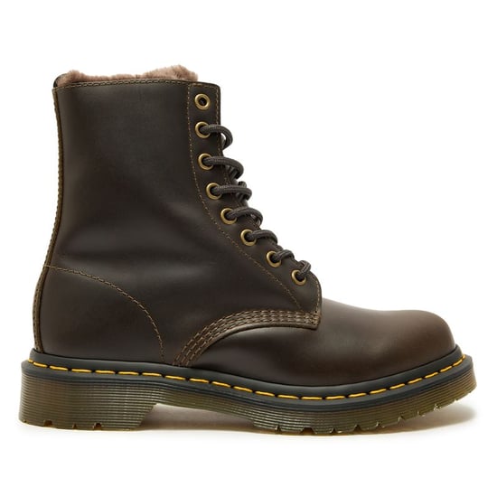 Dr Martens 1460 Serena Faux Fur-Lined Leather Stiefel - Image 1