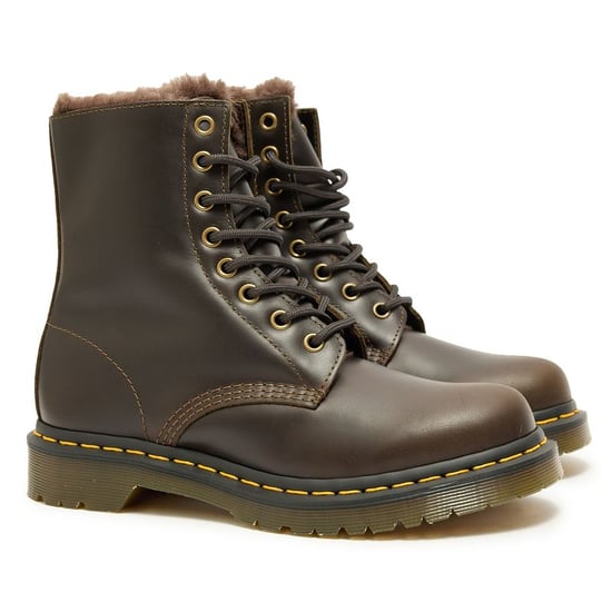 Dr Martens 1460 Serena Faux Fur-Lined Leather Stiefel - Image 2