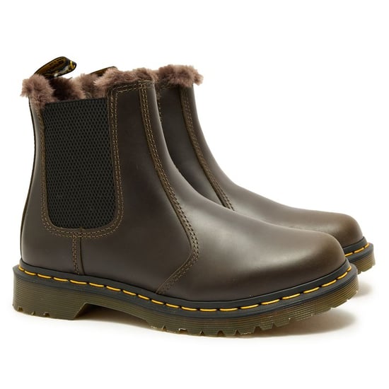 Dr Martens 2976 Leonore Faux Fur-Lined Leather Stiefel - Image 2