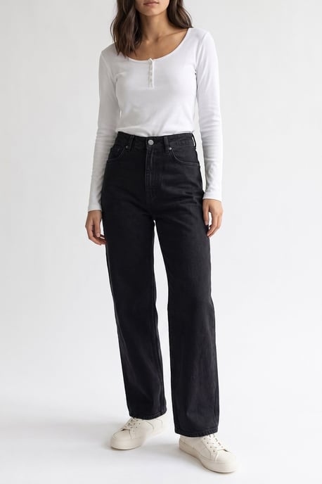 Damen gerade geschnittene Hose - Image 3