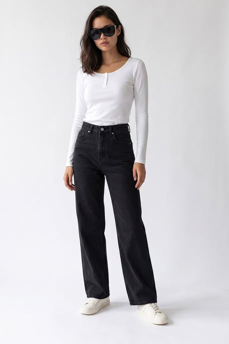 Damen gerade geschnittene Hose - Image 4