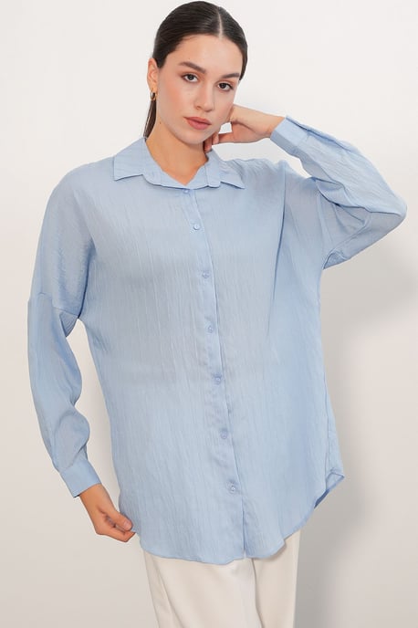 Damen Viskose Nylon Hemd - Image 1