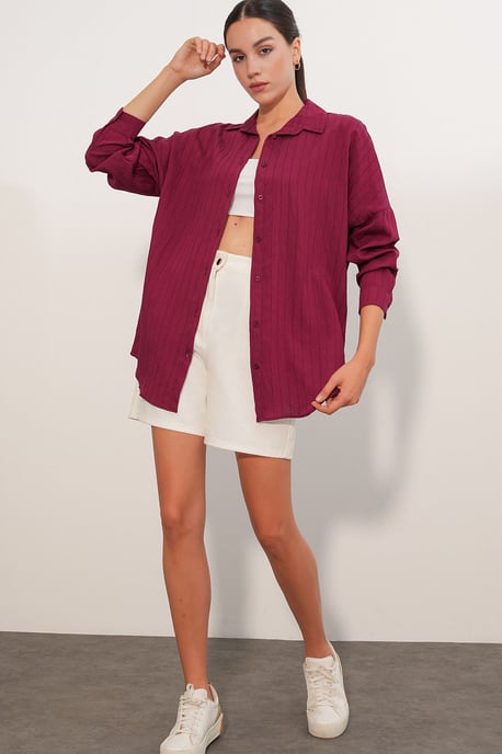 Damen Viskose-Nylon-Shirt - Image 2