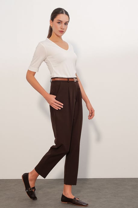 Damen gerade geschnittene Hose - Image 3