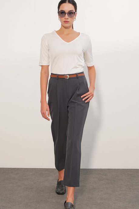 Damen gerade geschnittene Hose - Image 3