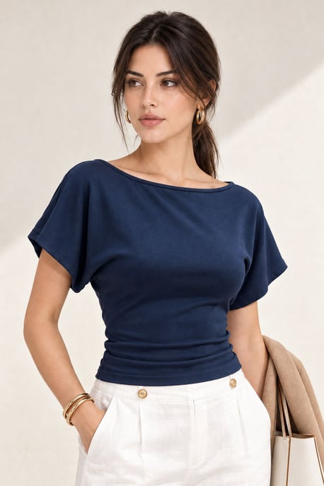 Damen Baumwollbluse - Image 1