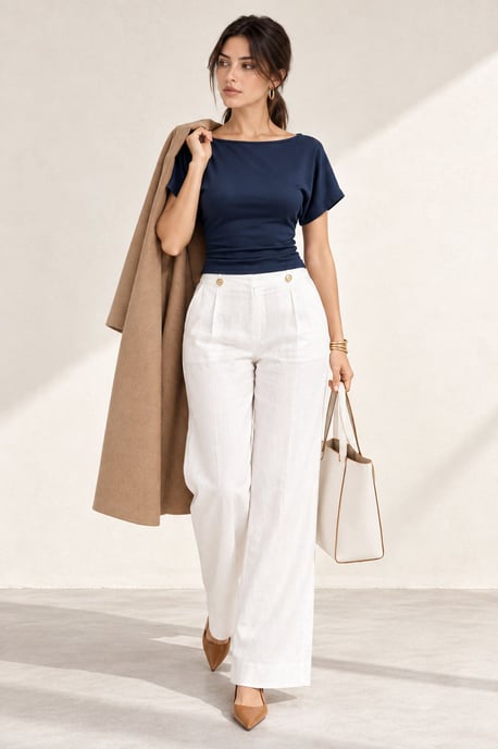 Damen Baumwollbluse - Image 4