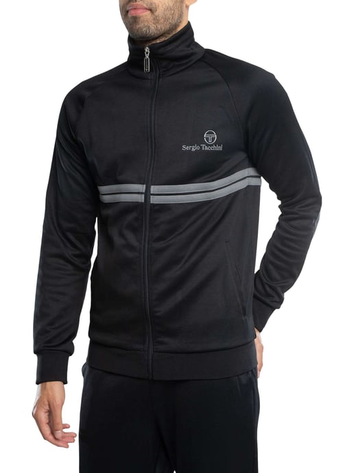 Sergio Tacchini Neue Dallas Trainingsjacke, Schwarz - Image 2