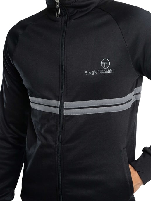 Sergio Tacchini Neue Dallas Trainingsjacke, Schwarz - Image 4