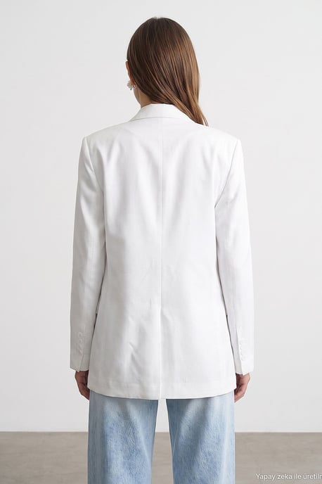 Tencel Baumwoll-Leinenjacke - Image 3