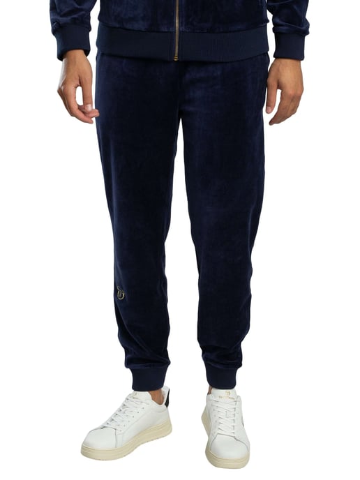 Sergio Tacchini Court Jogginghose Aus Velours, Blau - Image 1