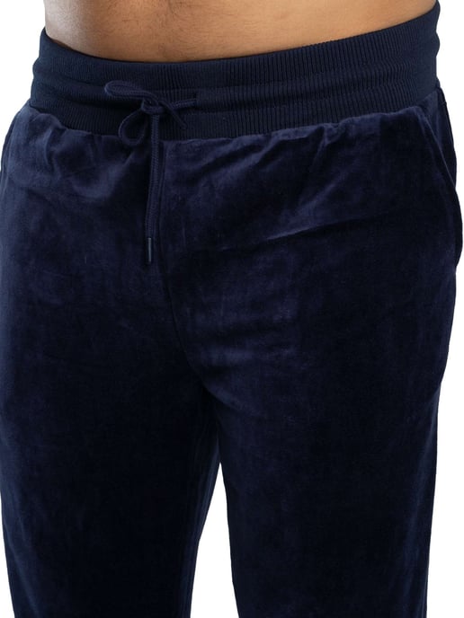 Sergio Tacchini Court Jogginghose Aus Velours, Blau - Image 5