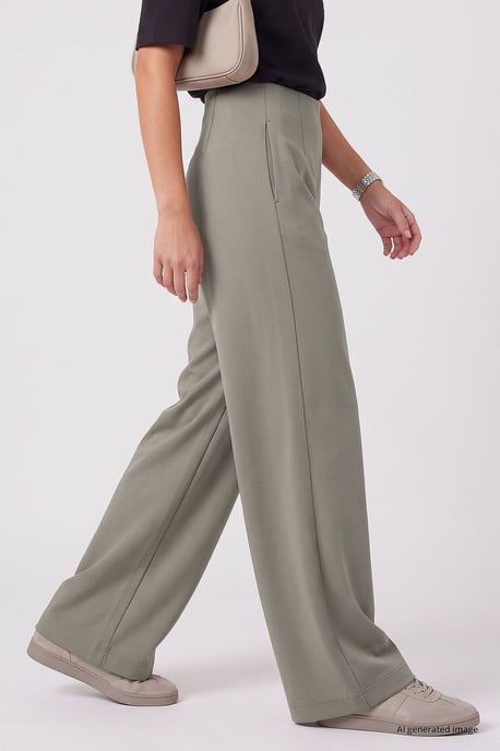 Damen gerade geschnittene Hose - Image 4