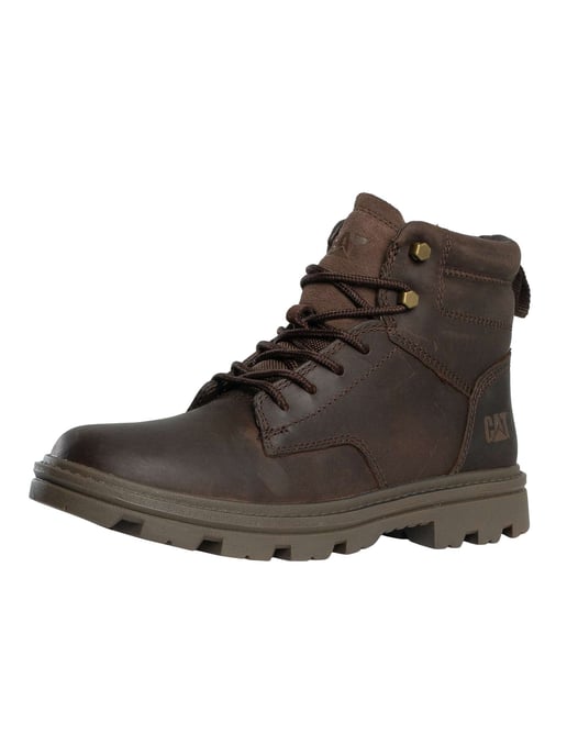 Caterpillar Practitioner Mid Leather Boots, Braun - Image 1