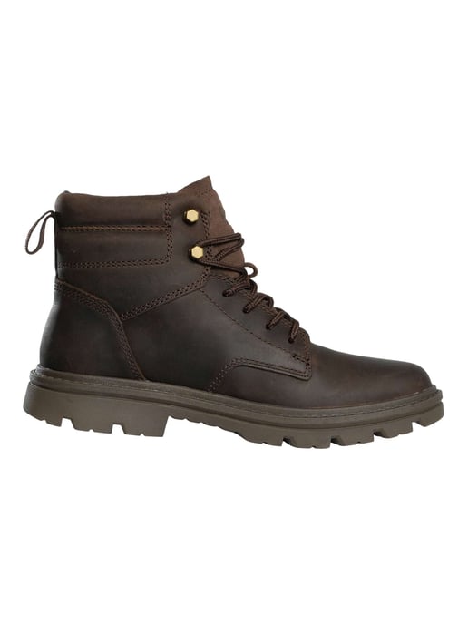 Caterpillar Practitioner Mid Leather Boots, Braun - Image 3