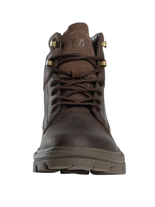Caterpillar Practitioner Mid Leather Boots, Braun - Image 4