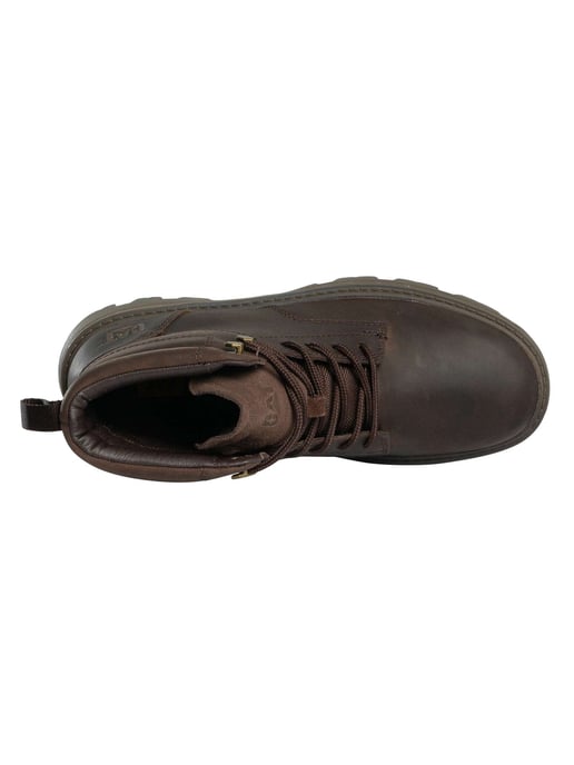 Caterpillar Practitioner Mid Leather Boots, Braun - Image 6
