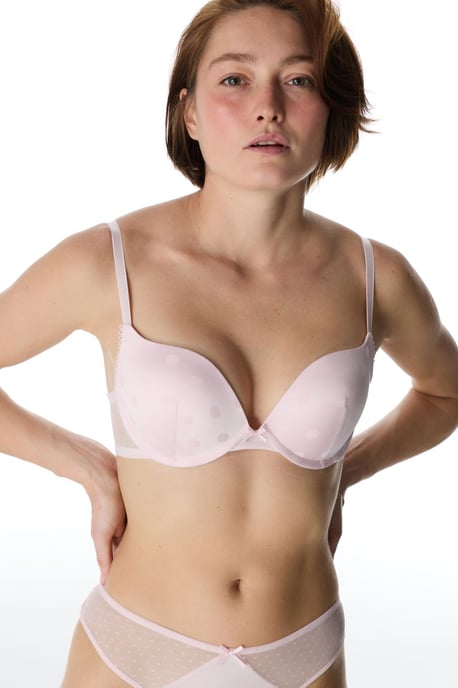 Lol gepunkteter gepolsterter Push-Up-BH - Image 2