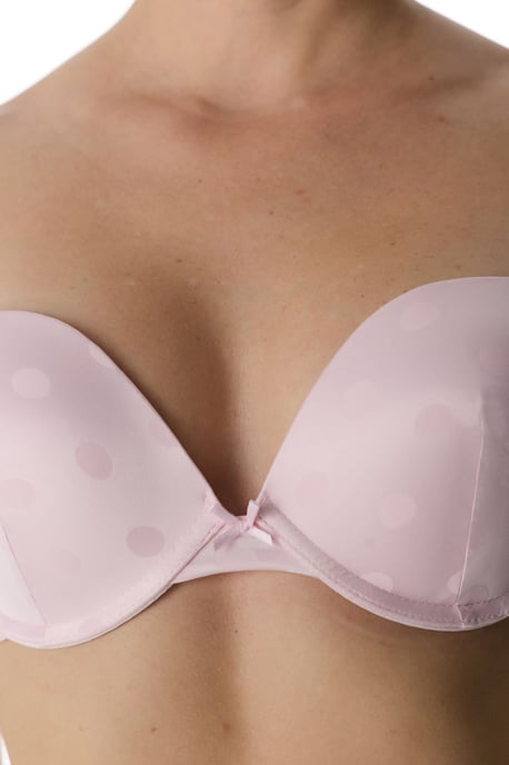 Lol gepunkteter gepolsterter Push-Up-BH - Image 5